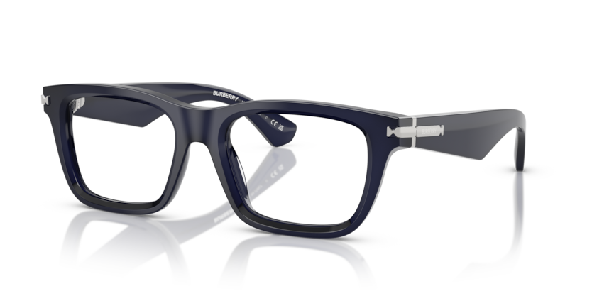 BURBERRY PLASTIC RECTANGLE BLUE FULL FRAME