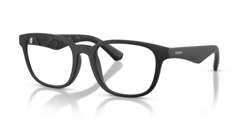 BURBERRY PLASTIC SQUARE MATTE BLACK FULL FRAME