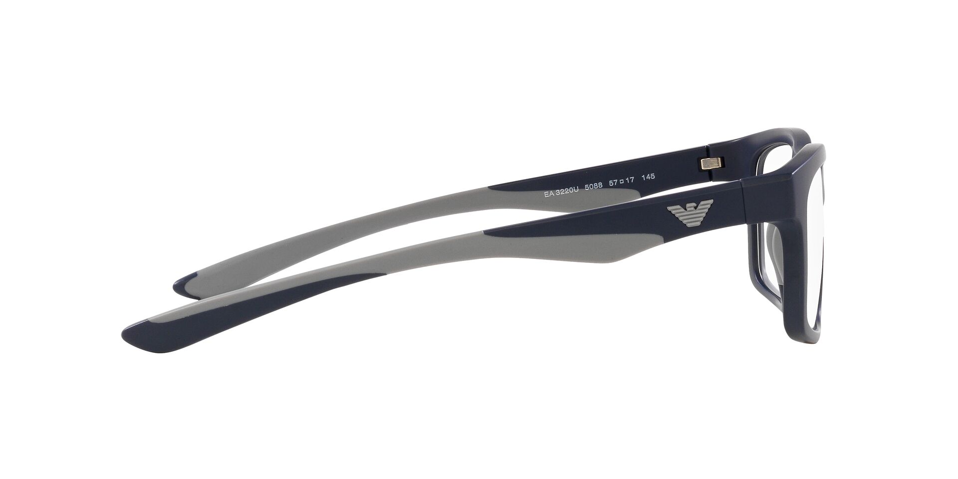 EMPORIO ARMANI PLASTIC RECTANGlE FULL FRAME