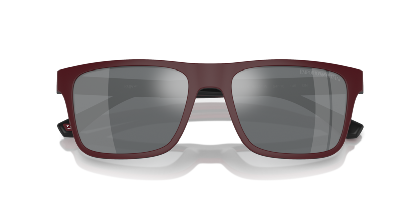 EMPORIO ARMANI CLIP ON PLASTIC MATTE BLACK FULL FRAME