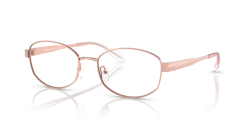 MICHAEL KORS METAL OVAL ROSE GOLD FULL FRAME