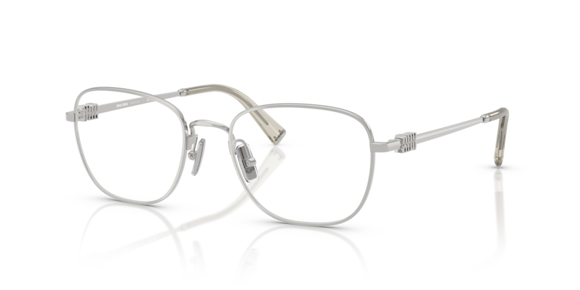 MIU MIU METAL SQUARE SILVER FULL FRAME