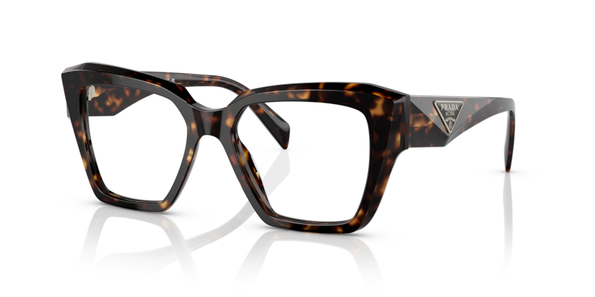 PRADA PLASTIC BUTTERFLY TORTOISE FULL FRAME