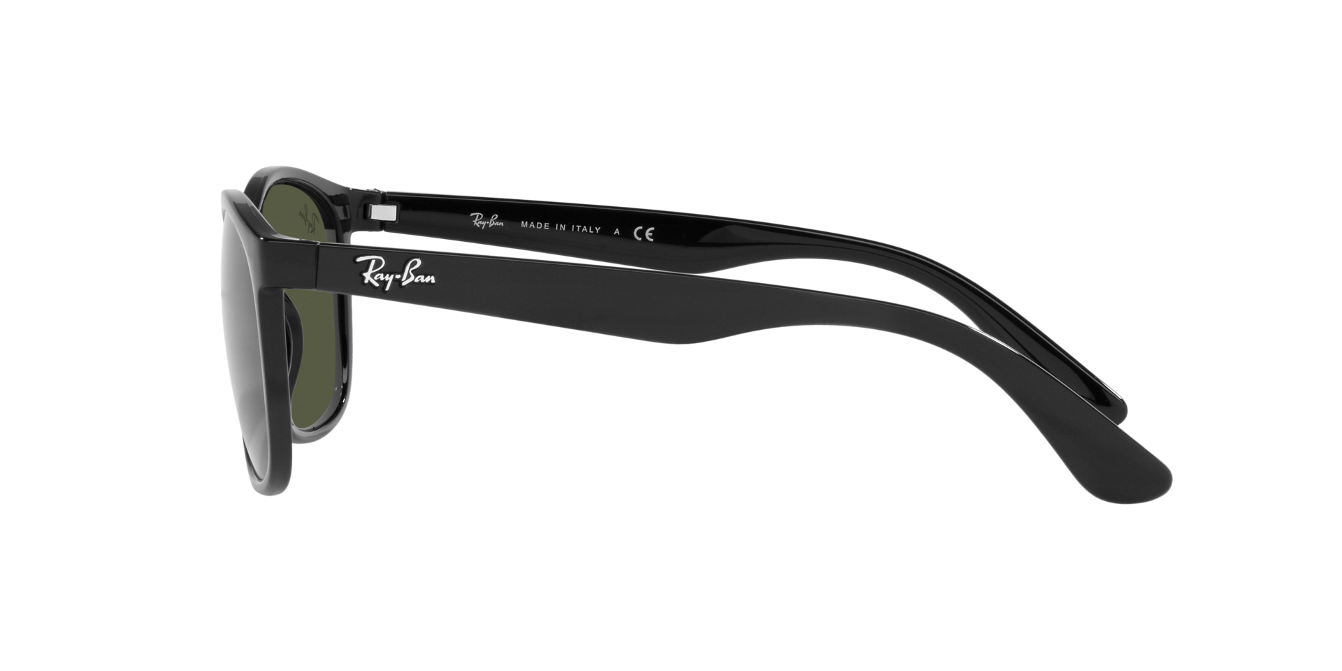 RAYBAN PLASTIC RECTANGLE BLACK G 15 SUNGLASS