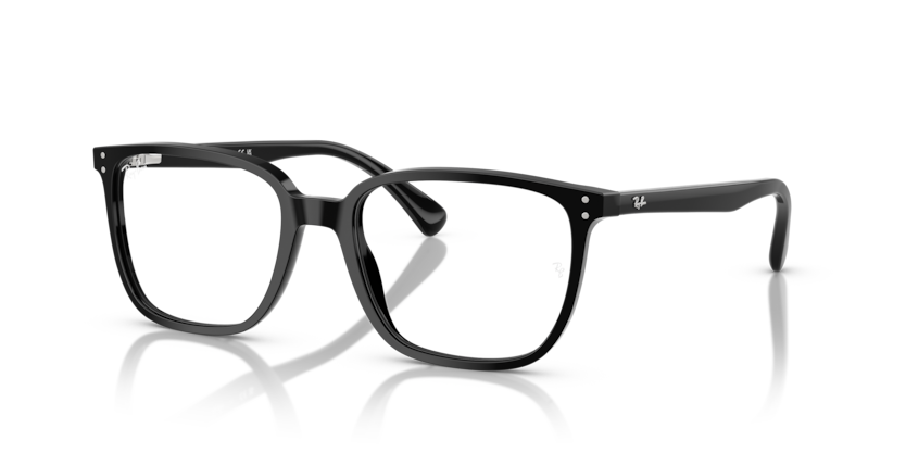 RAYBAN PLASTIC BLACK SQUARE FULL FRAME