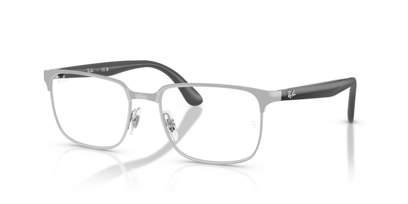 RAYBAN METAL SQUARE GUNMETAL FULL FRAME