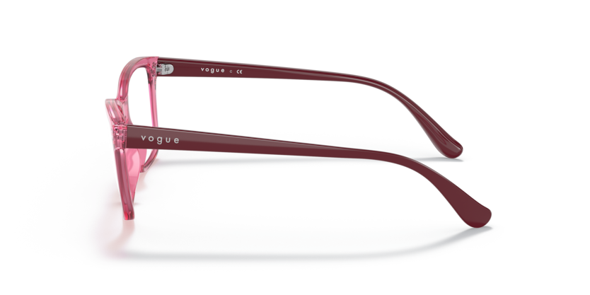 VOGUE PLASTIC SQUARE ANTIQUE PINK FULL FRAME