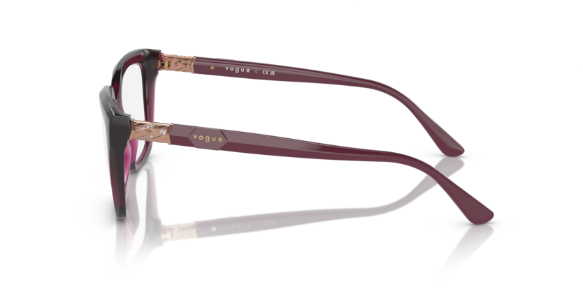 VOGUE PLASTIC BUTTERFLY CHERRY FULL FRAME