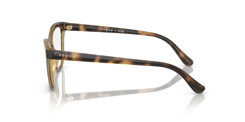 VOGUE PLASTIC HAVANA CATEYE FULL FRAME