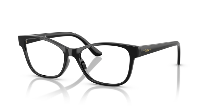 VOGUE PLASTIC BLACK SQUARE FULL FRAME