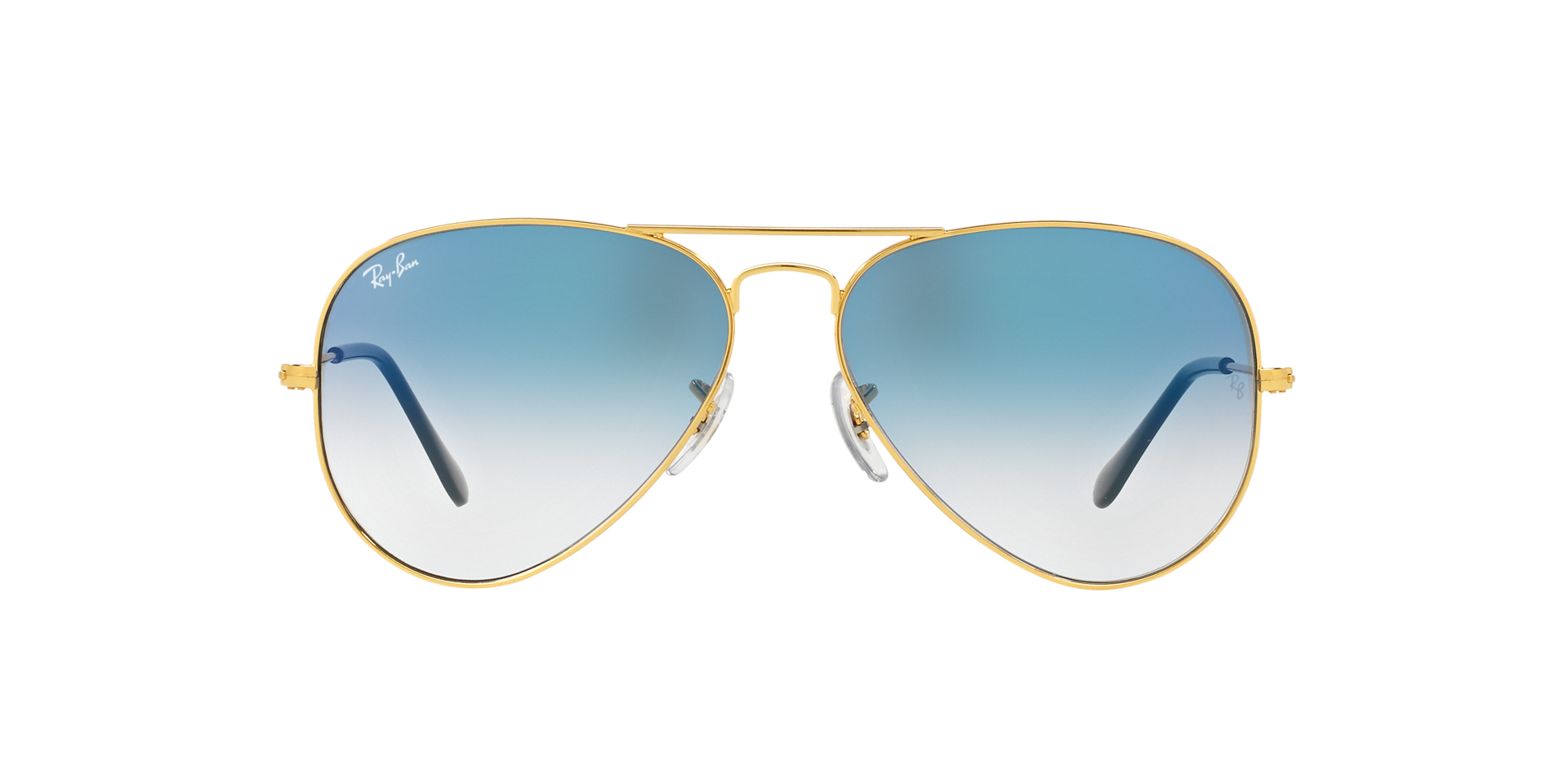 RAYBAN METAL GOLDEN BLUE GRADDLE DB AVIATOR