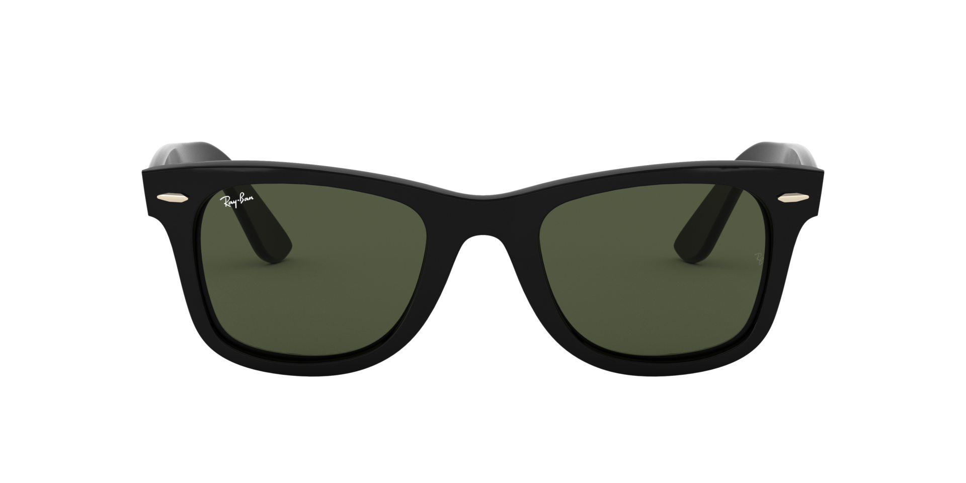 RAYBAN WAYFARER BLACK G 15 SUNGLASS