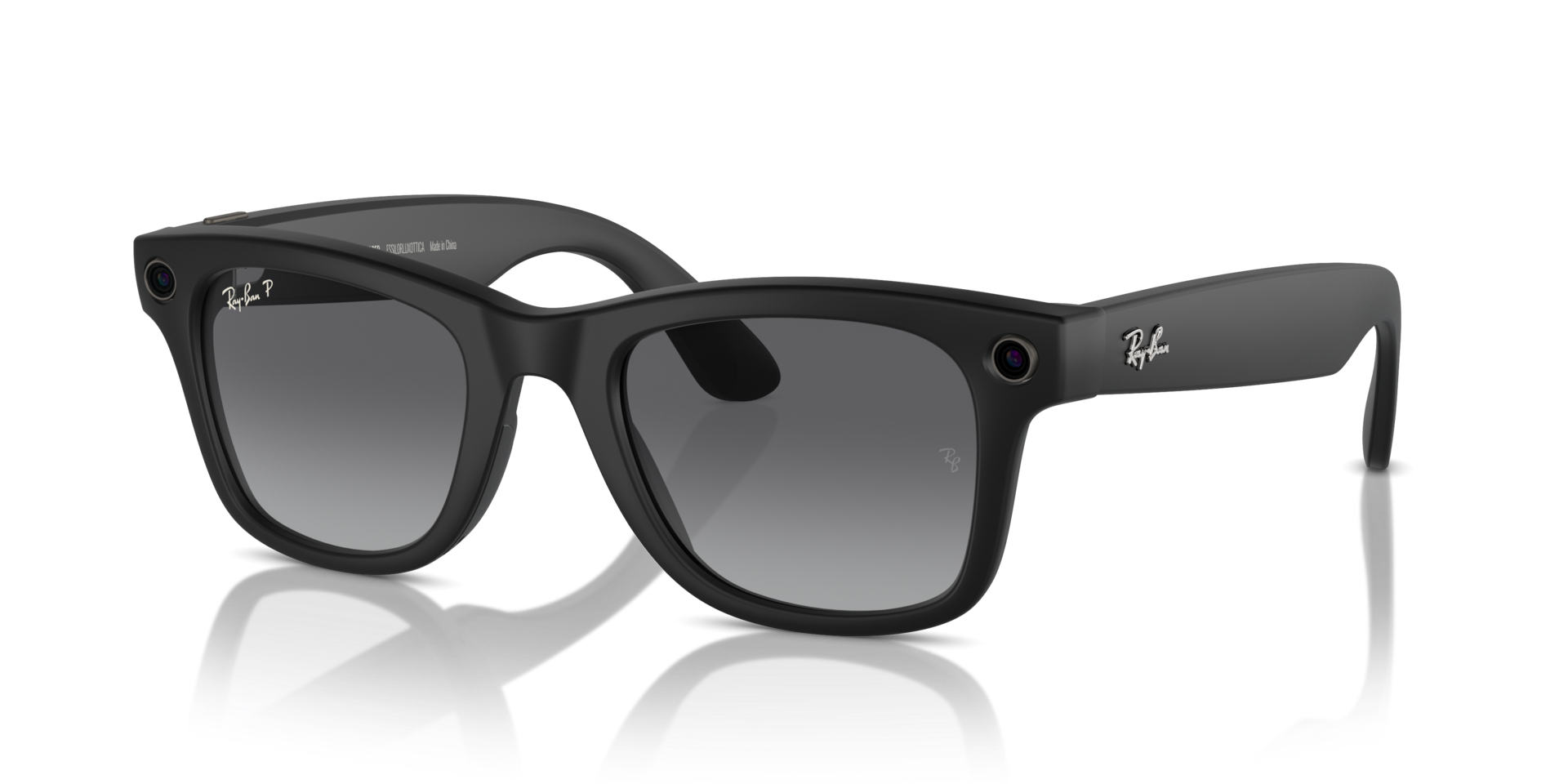 RAY BAN | META WAYFARER MATTE BLACK Polarised AI POWERED SMART GLASSES