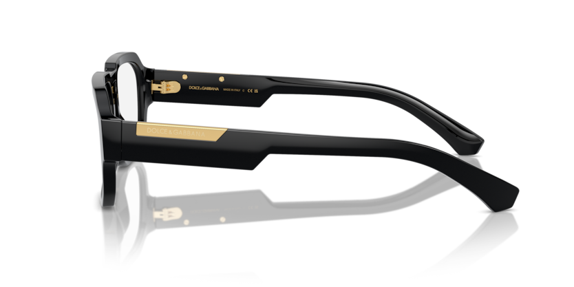 DOLCE AND GABBANA BLACK FULL FRAME