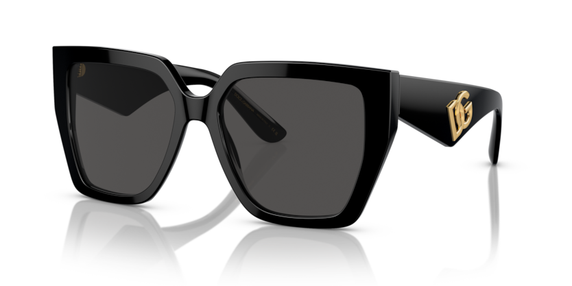 DOLCE AND GABBANA PLASTIC BLACK SUNGLASS