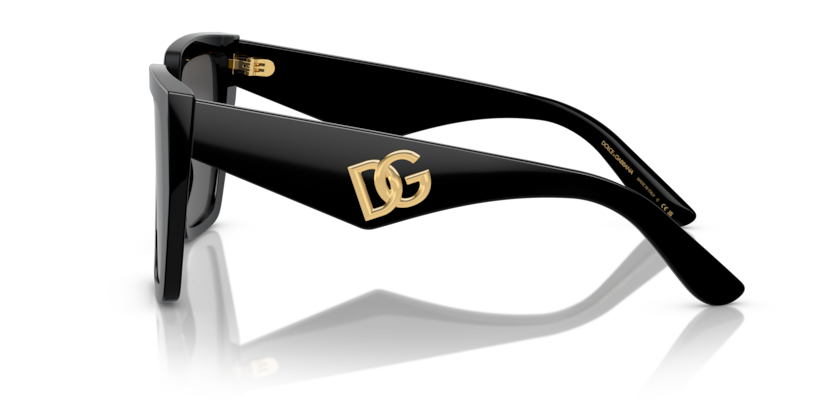 DOLCE AND GABBANA PLASTIC BLACK SUNGLASS