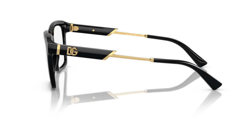 DOLCE AND GABBANA BLACK SQUARE FULL FRAME