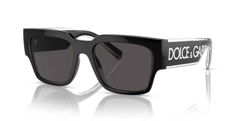 DOLCE AND GABBANA BLACK SQUARE SUNGLASS