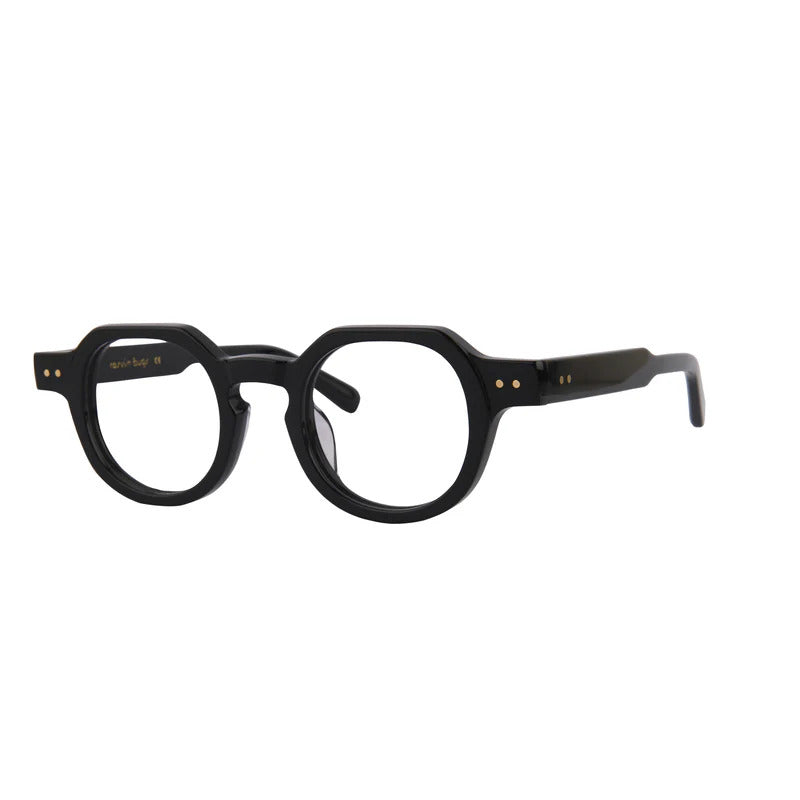 ROSVIN BUGS PLASTIC BLACK ROUND FULL FRAME