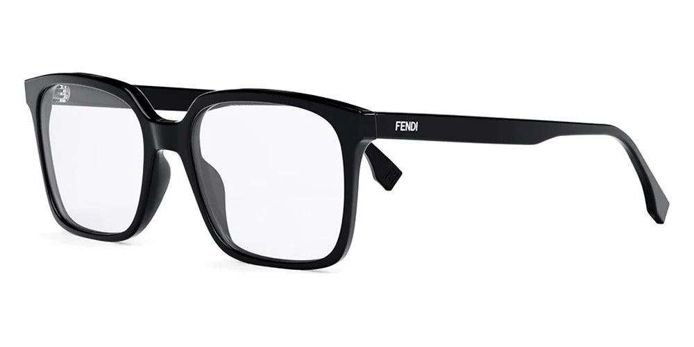 FENDI PLASTIC BLACK SQUARE FULL FRAME