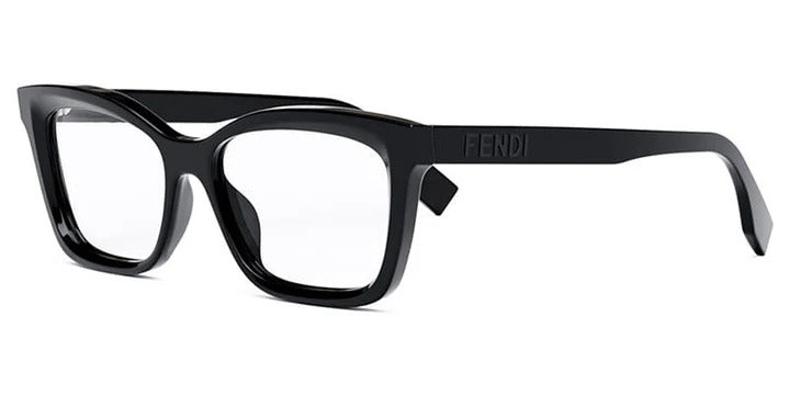 FENDI PLASTIC CATEYE BLACK FULL FRAME
