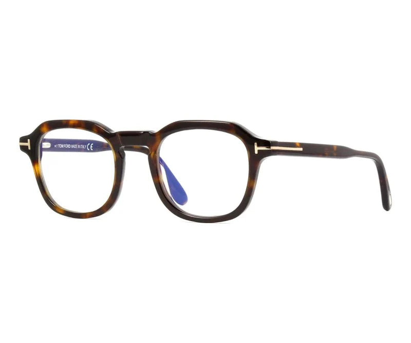 TOM FORD PLASTIC SQUARE HAVANA FULL FRAME