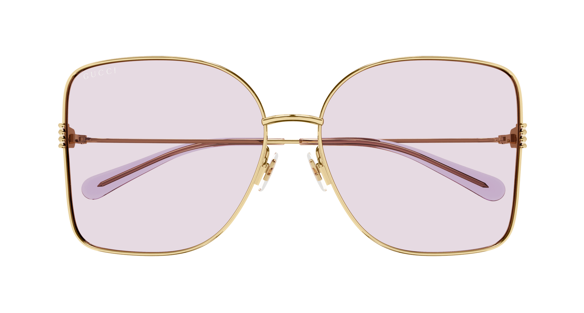 GUCCI METAL BUTERFLY GOLD SUNGLASS