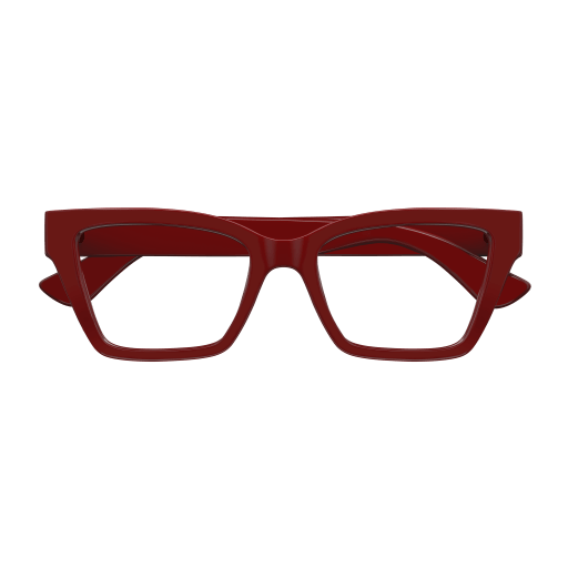 GUCCI PLASTIC RED CATEYE FULL FRAME