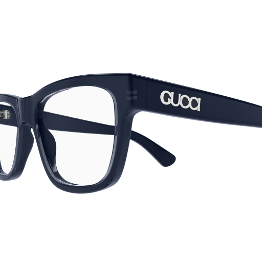 GUCCI PLASTIC SQUARE BLUE FULL FRAME