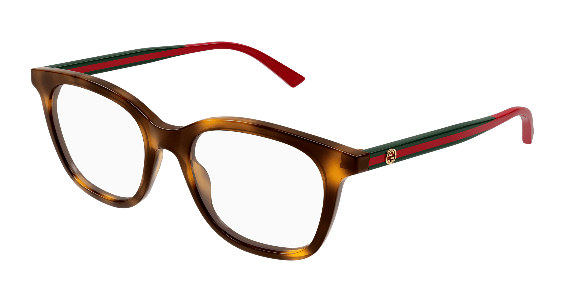 GUCCI PLASTIC HAVANA SQUARE FULL FRAME