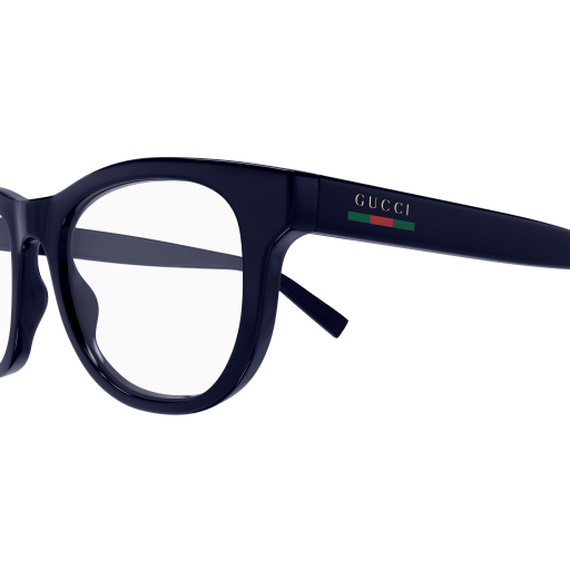 GUCCI PLASTIC BLUE SQUARE ROUND FULL FRAME