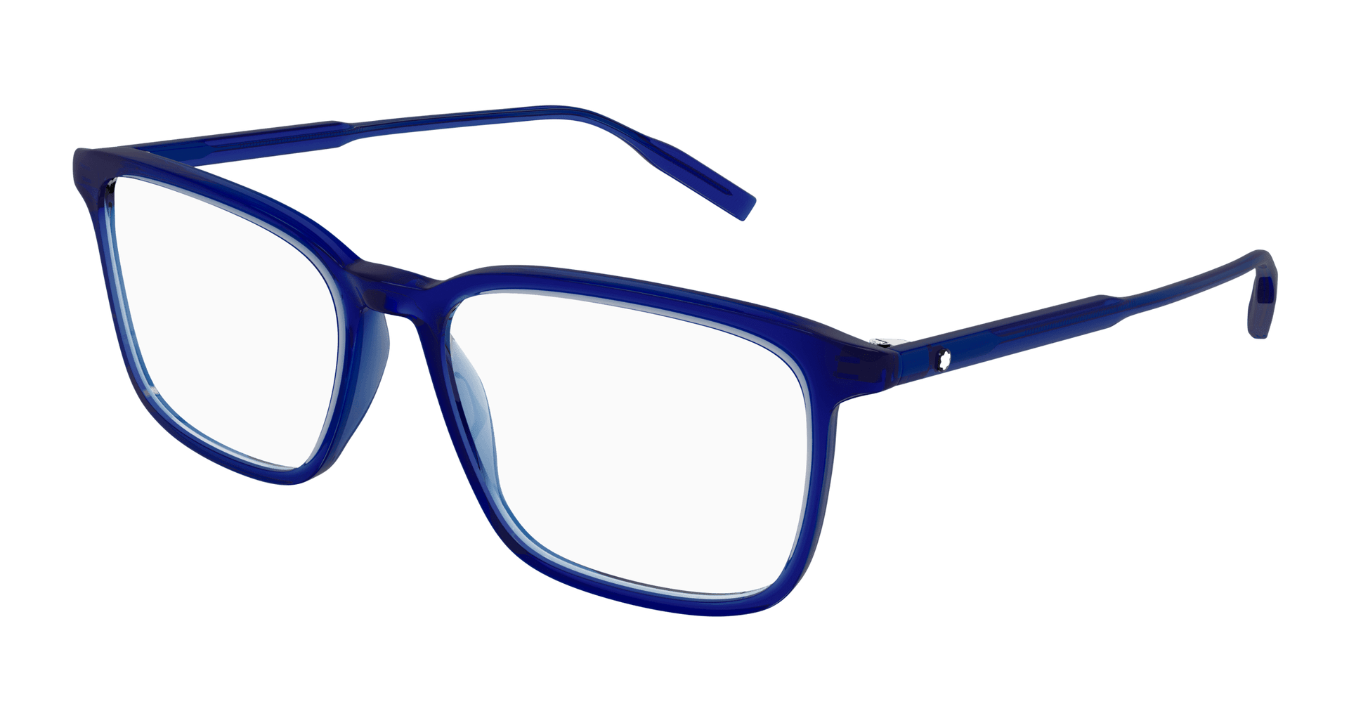 MONT BLANC BLUE TRANSPRENT SQURE FULL FRAME