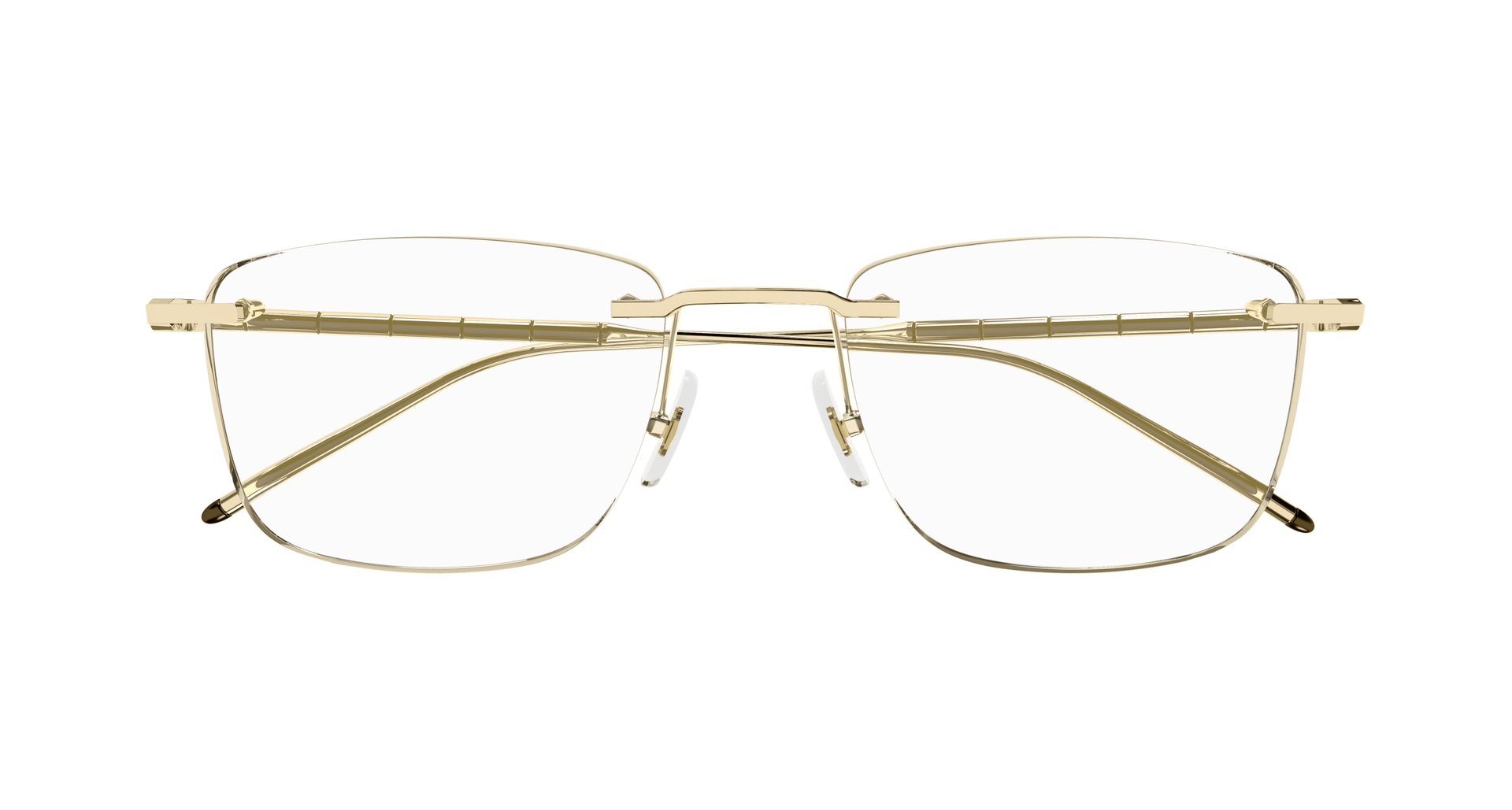 MONT BLANC METAL RIMLESS FRAMES