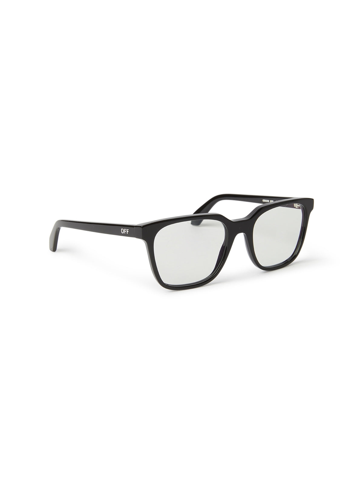 OFF WHITE PLASTIC BLACK SQUARE FULL FRAME