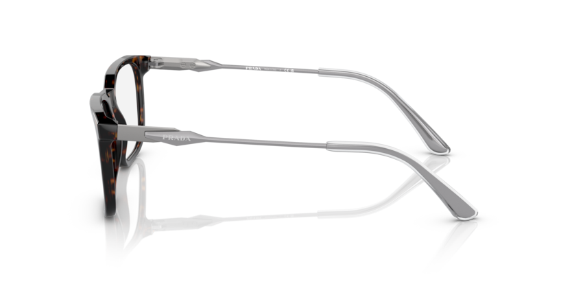 PRADA PLASTIC RECTANGLE HAVANA FULL FRAME