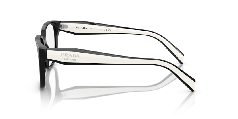 PRADA PLASTIC BLACK SQUARE FULL FRAME