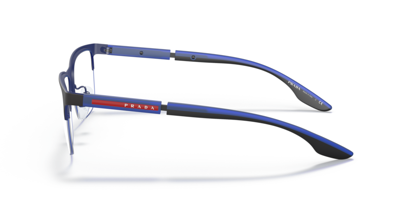 PRADA SEMI RIM METAL SQUARE FRAME