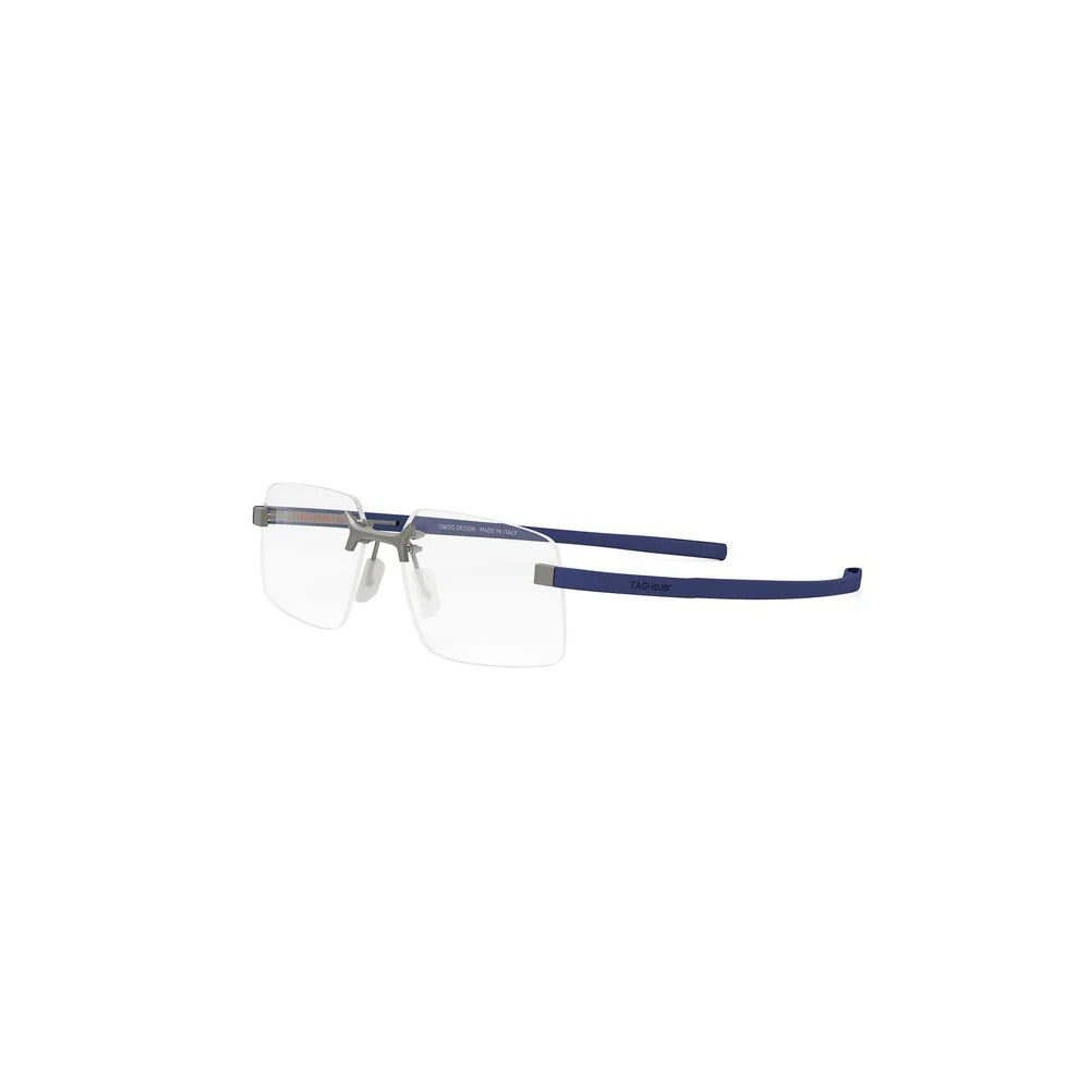 TAG HEUER TITANIUM BLUE SQUARE RIMLESS FRAME