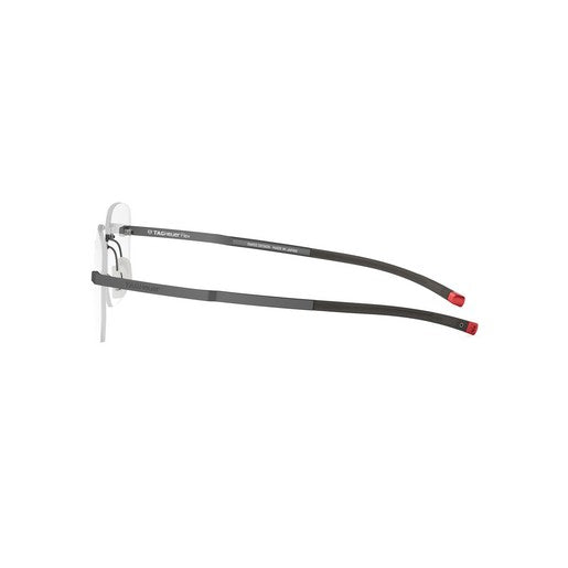 TAG HEUER TITANIUM GUNMETAL SQUARE RIMLESS FRAME