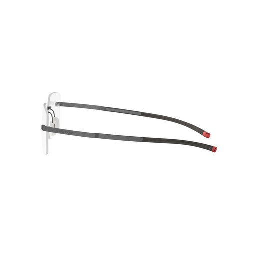 TAG HEUER TITANIUM GUNMETAL SQUARE RIMLESS FRAME