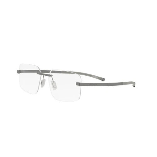 TAG HEUER TITANIUM GREY SQUARE RIMLESS FRAME