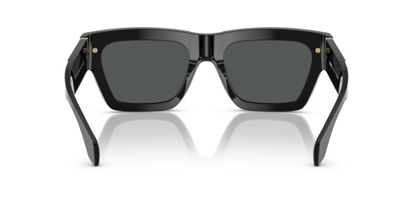 VERSACE PLASTIC SQUARE BLACK SUNGLASS