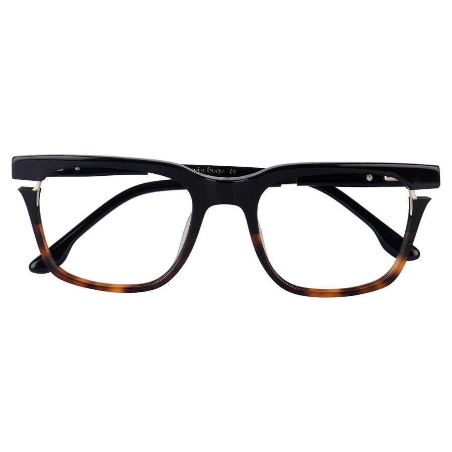 ROSVIN BUGS BLACK HAVANA SQUARE FULL FRAME