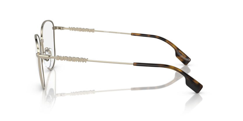 BURBERRY LIGHT GOLD OVAL FRAME