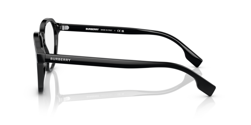 BURBERRY BLACK ROUND PLASTIC FULL FRAME