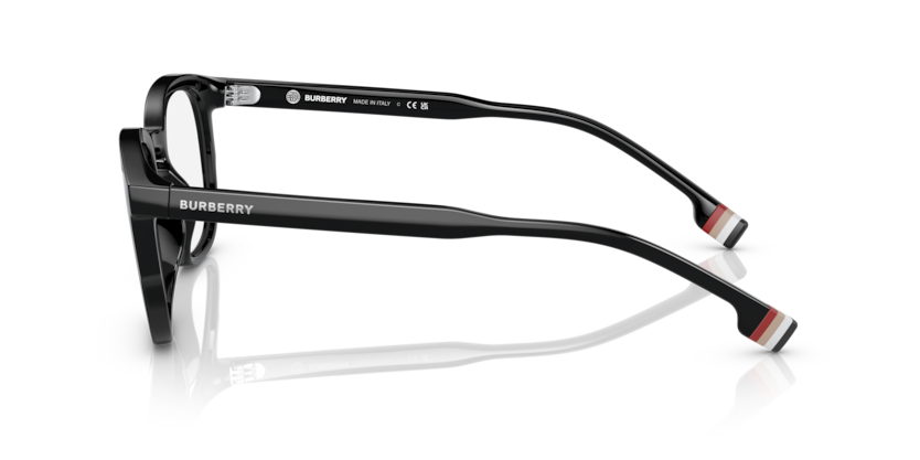 BURBERRY BLACK PLASTIC SQUARE FULL FRAME