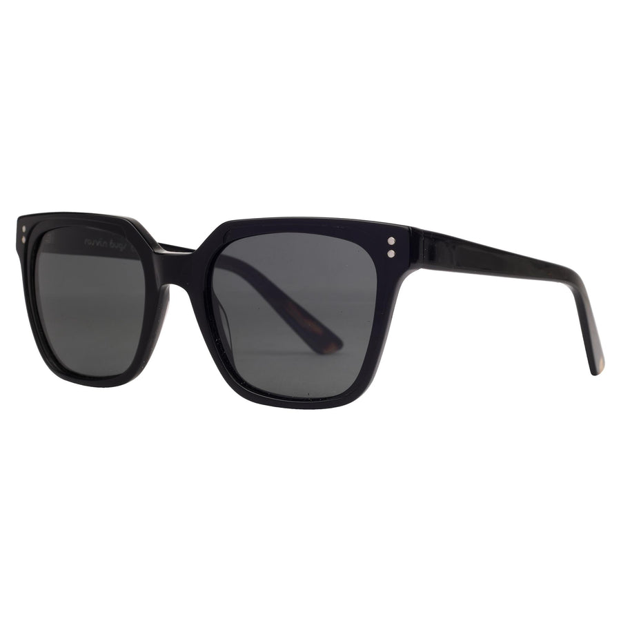 ROSVIN BUGS PLASTIC FULL BLACK SQUARE SUNGLASS