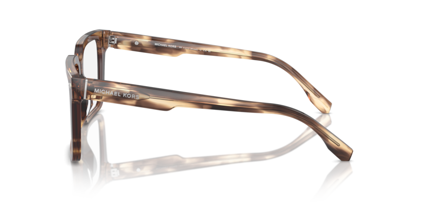 MICHAEL KORS BROWN PLASTIC SQUARE FULL FRAME