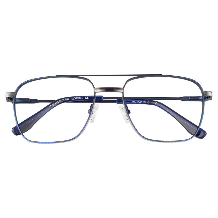 ROSVIN BUGS METAL DB SQUARE MATTE BLUE FULL FRAME