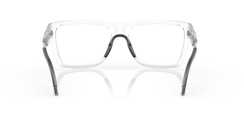 OAKLEY PLASTIC TRANSPERENT SQUARE FULL FRAME
